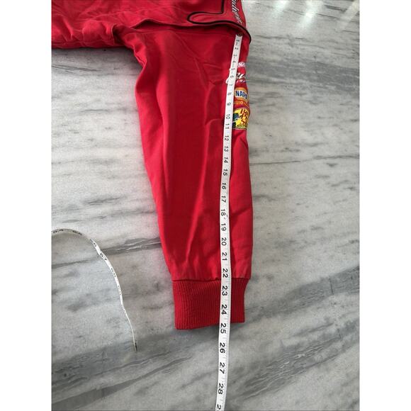 VTG NASCAR Dale Earnhardt Jr #8 Budweiser Chase Authentics Racing Jacket Mens L - Picture 14 of 14